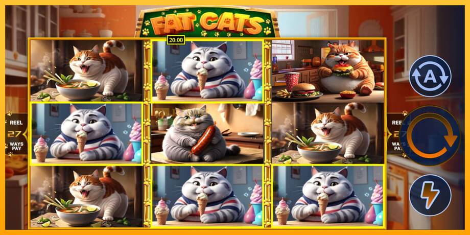 Fat Cats машина за игри за пари, слика 4