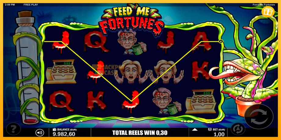 Feed Me Fortunes машина за игри за пари, слика 4