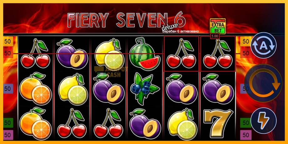 Fiery Sevens Deluxe Six машина за игри за пари, слика 2