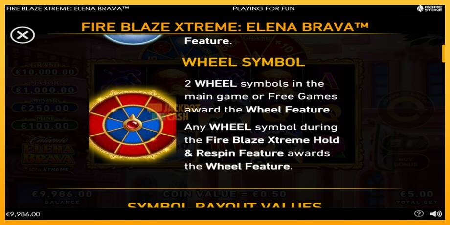 Fire Blaze Extreme: Elena Brava машина за игри за пари, слика 5