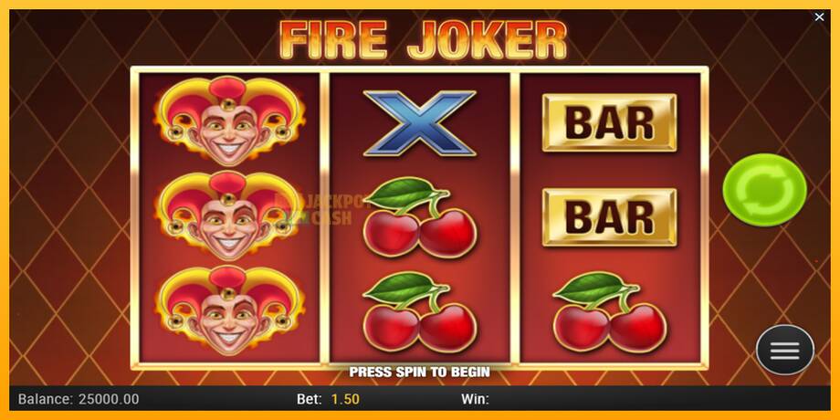 Fire Joker машина за игри за пари, слика 2