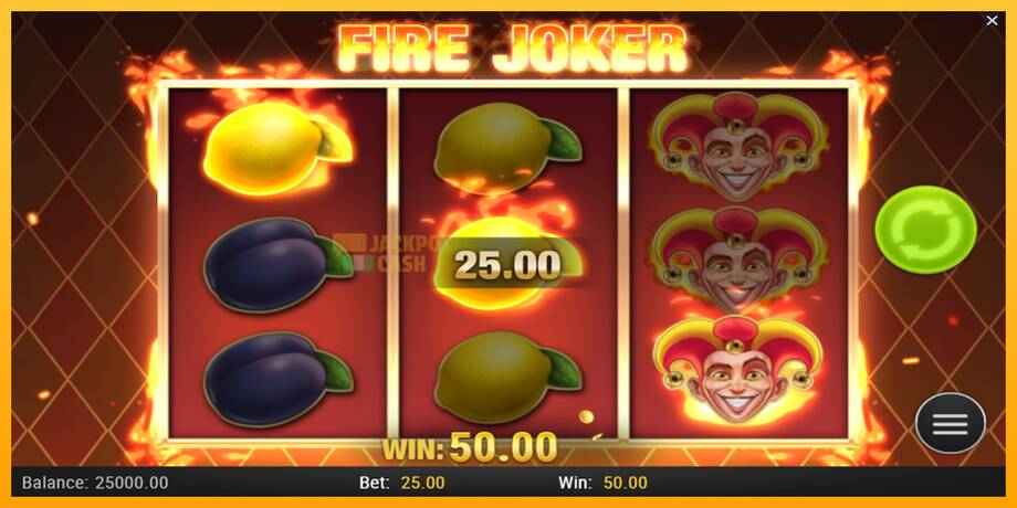 Fire Joker машина за игри за пари, слика 3