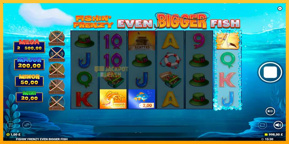 Fishin Frenzy Even Bigger Fish машина за игри за пари, слика 2