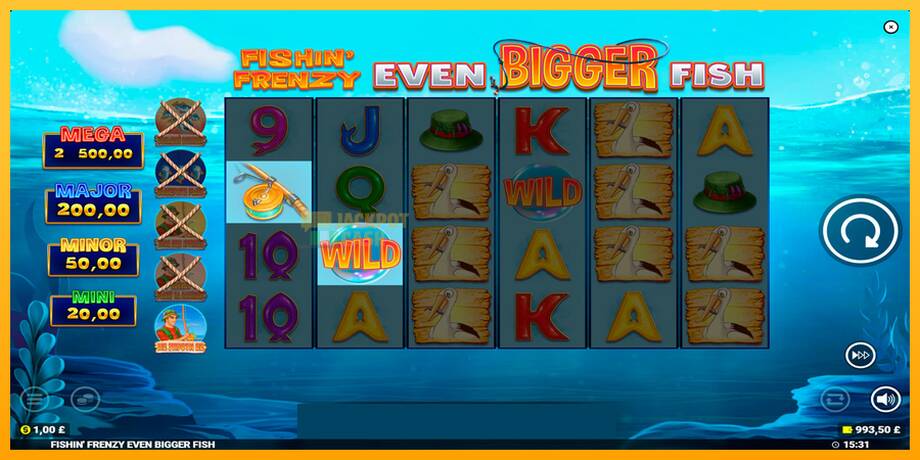 Fishin Frenzy Even Bigger Fish машина за игри за пари, слика 4