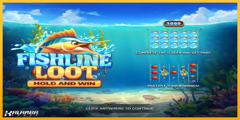 Fishline Loot Hold and Win машина за игри за пари, слика 1