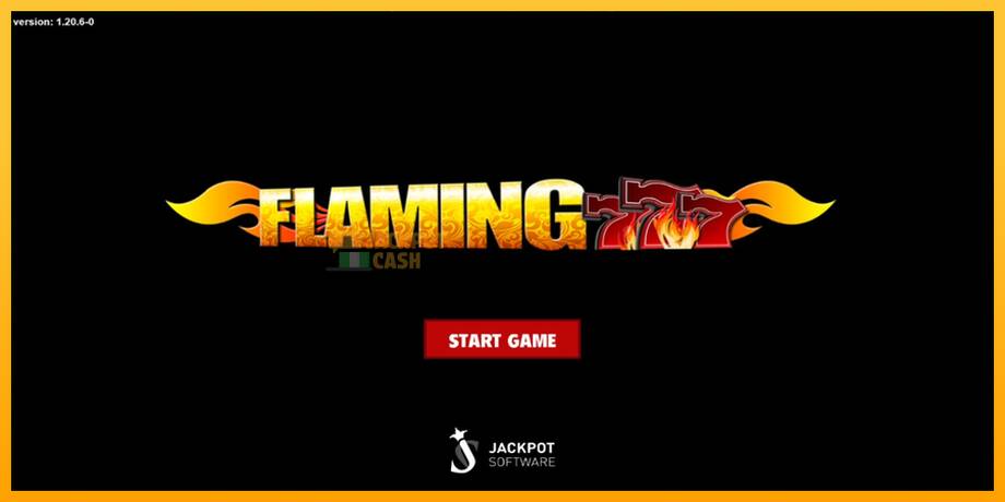 Flaming 777 машина за игри за пари, слика 1