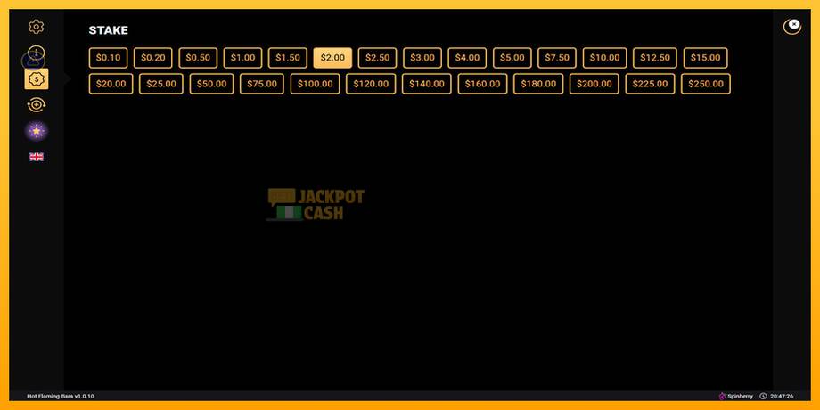Flaming Bars машина за игри за пари, слика 5