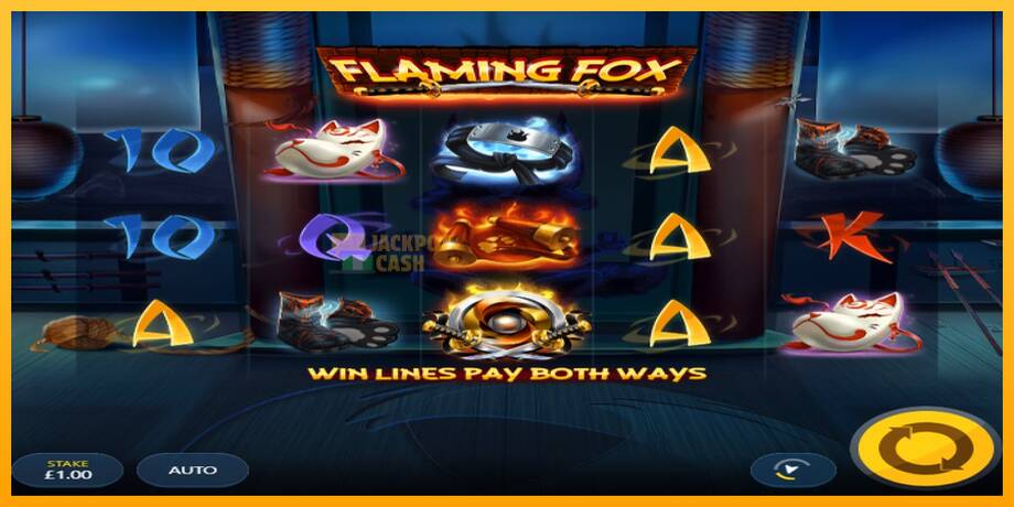 Flaming Fox машина за игри за пари, слика 1