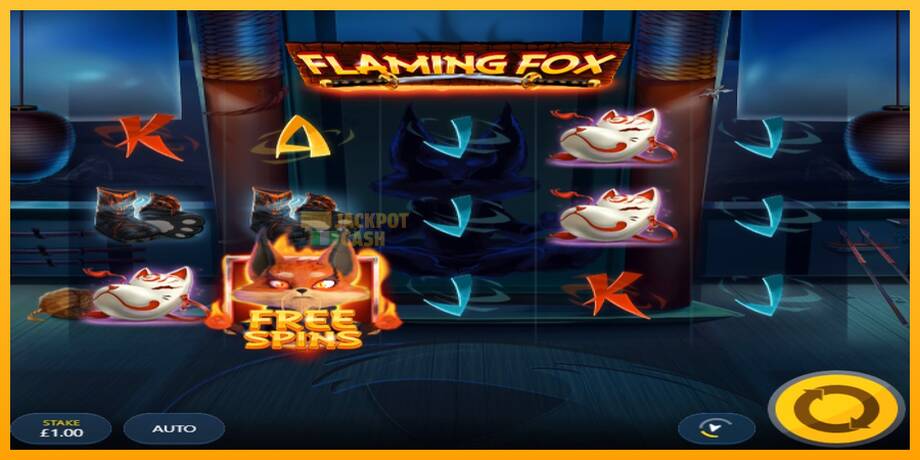 Flaming Fox машина за игри за пари, слика 2