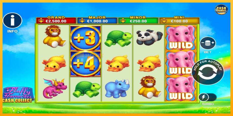 Fluffy Favourites Cash Collect машина за игри за пари, слика 2