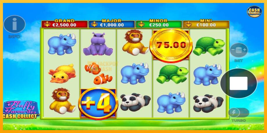 Fluffy Favourites Cash Collect машина за игри за пари, слика 4