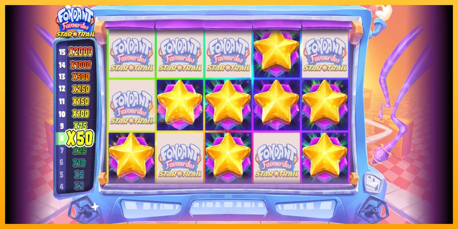 Fondant Favourites Star Trail машина за игри за пари, слика 4