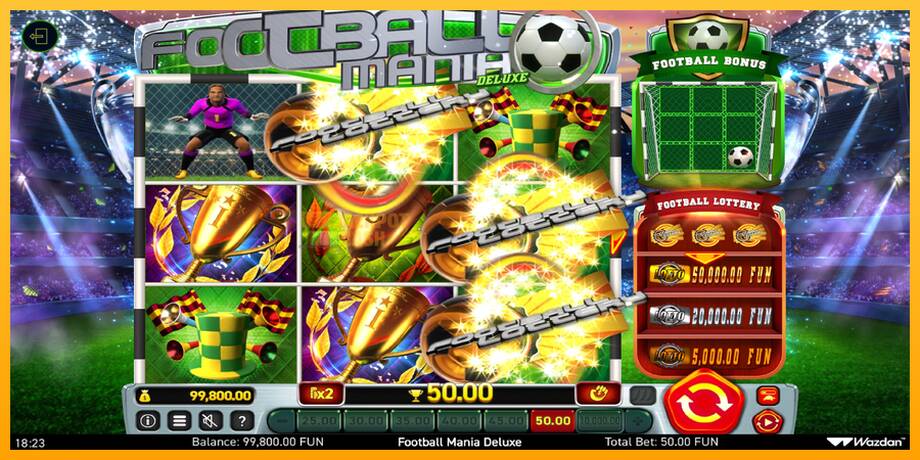 Football Mania Deluxe машина за игри за пари, слика 3