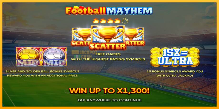 Football Mayhem машина за игри за пари, слика 1