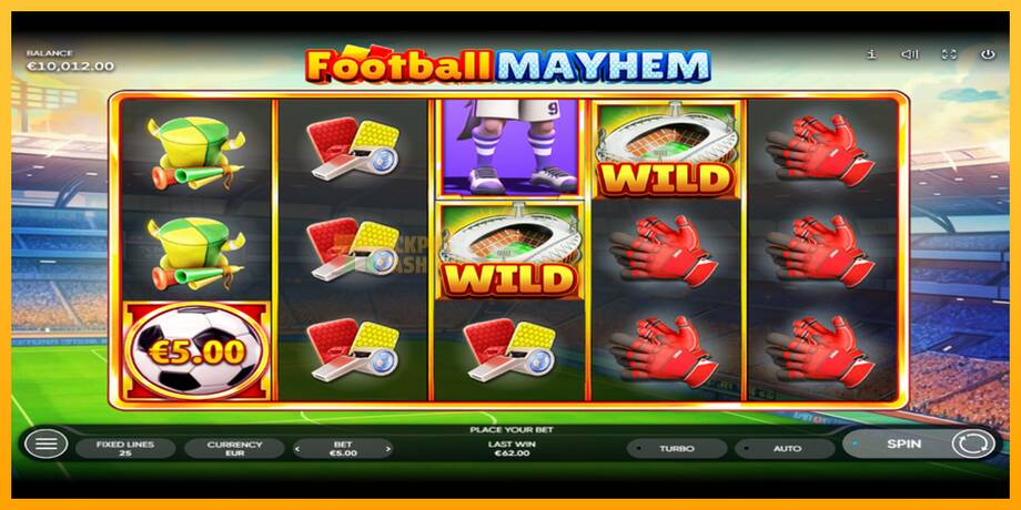 Football Mayhem машина за игри за пари, слика 2