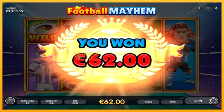 Football Mayhem машина за игри за пари, слика 4