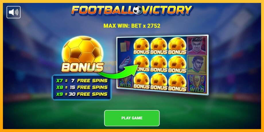 Football Victory машина за игри за пари, слика 1