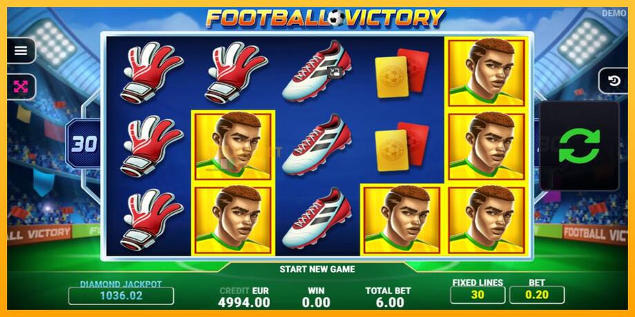 Football Victory машина за игри за пари, слика 2