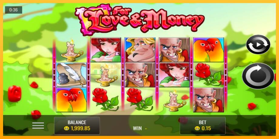 For Love and Money машина за игри за пари, слика 1