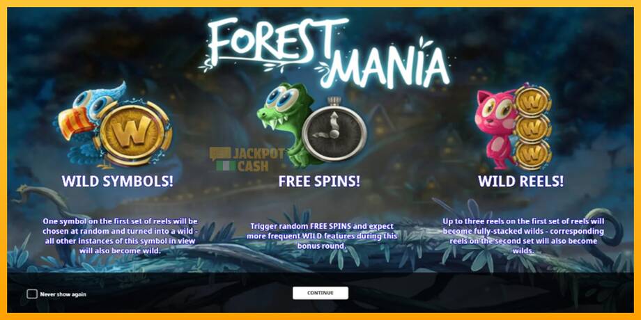 Forest Mania машина за игри за пари, слика 1