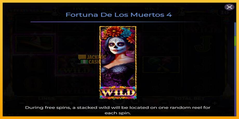 Fortuna De Los Muertos 4 машина за игри за пари, слика 5