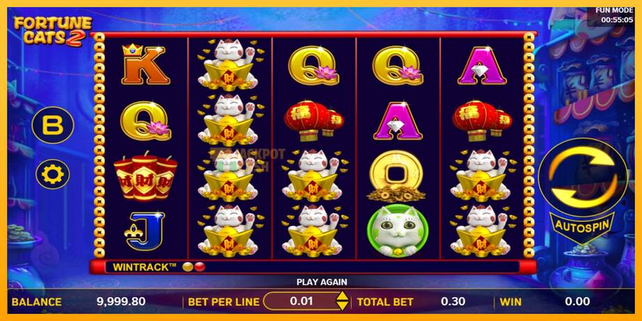 Fortune Cats 2 машина за игри за пари, слика 2