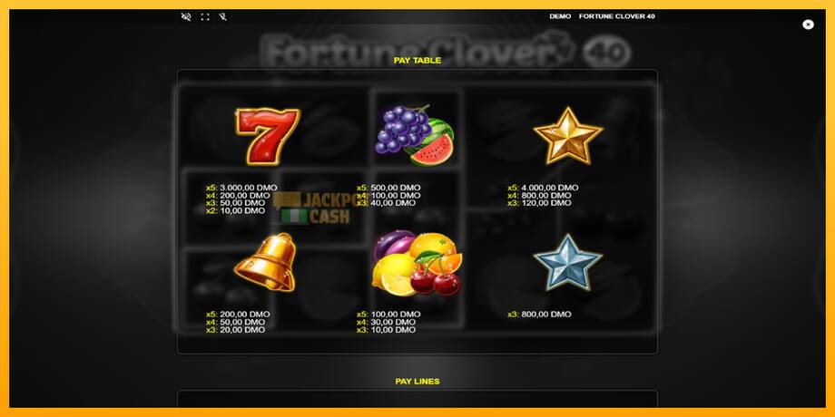 Fortune Clover 40 машина за игри за пари, слика 5