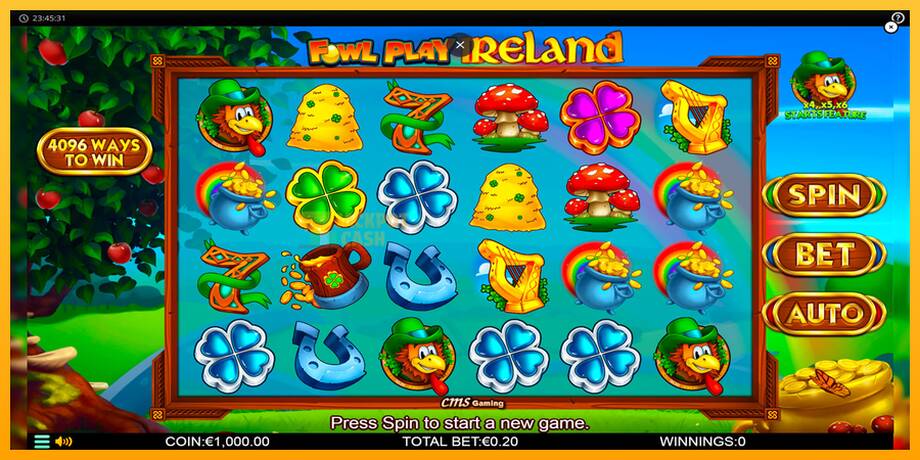 Fowl Play Ireland машина за игри за пари, слика 1