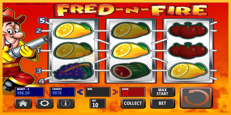 Fred-N-Fire машина за игри за пари, слика 2