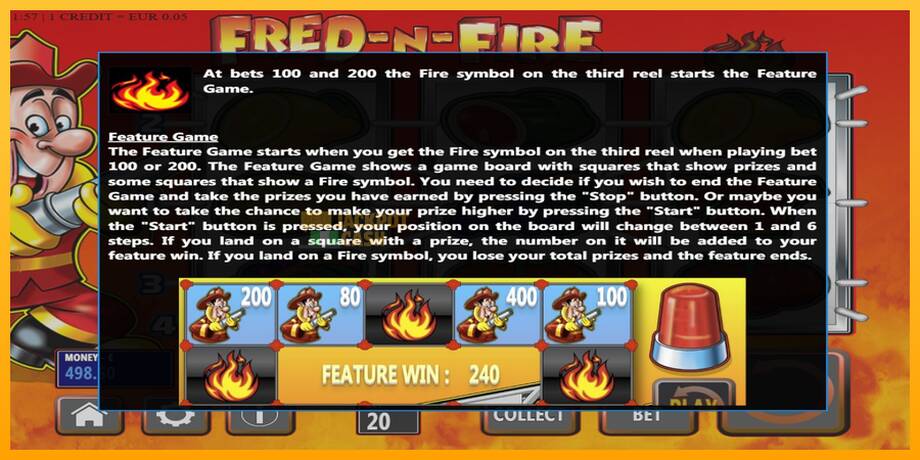 Fred-N-Fire машина за игри за пари, слика 5