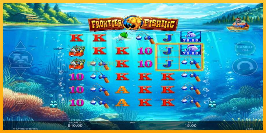 Frontier Fishing машина за игри за пари, слика 4