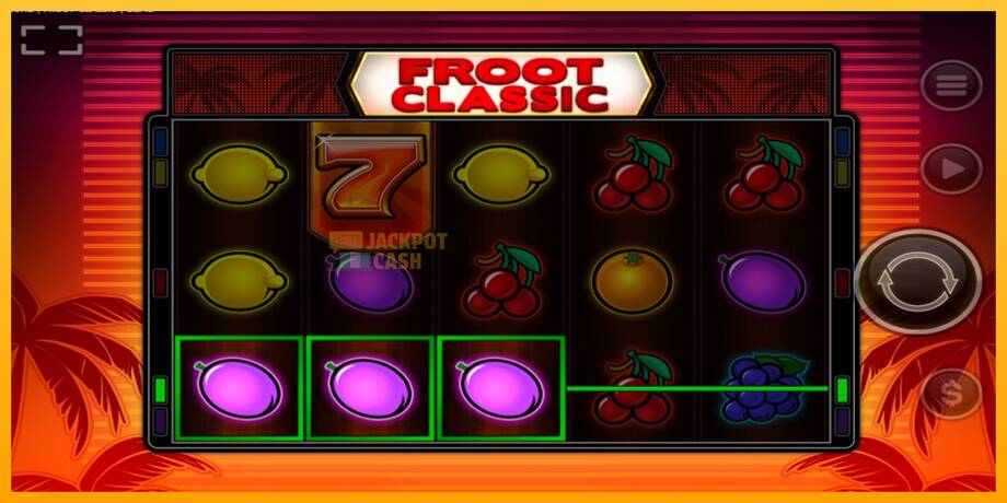 Froot Classic машина за игри за пари, слика 3