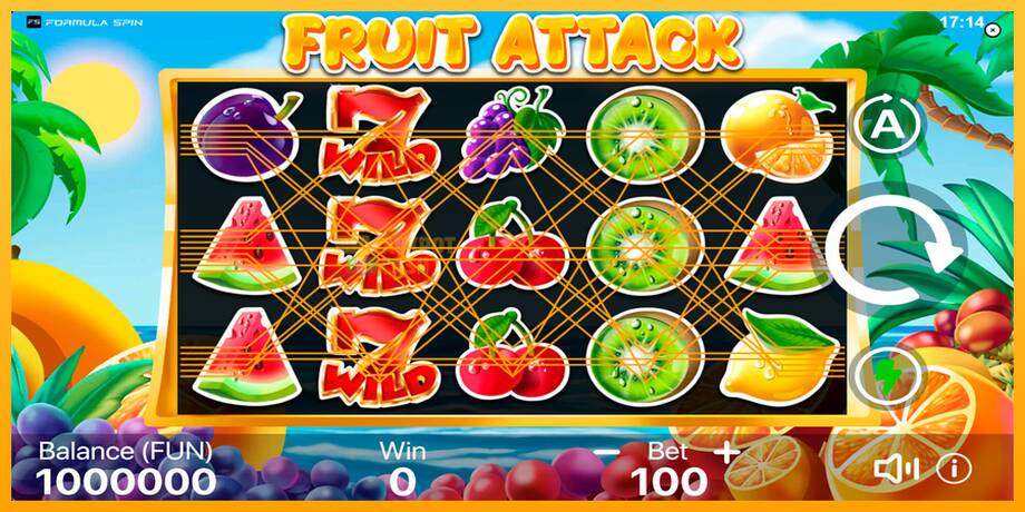 Fruit Attack машина за игри за пари, слика 1