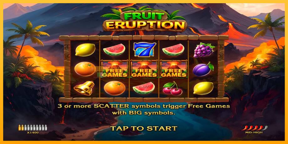 Fruit Eruption машина за игри за пари, слика 1