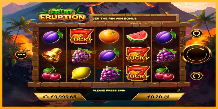 Fruit Eruption машина за игри за пари, слика 2