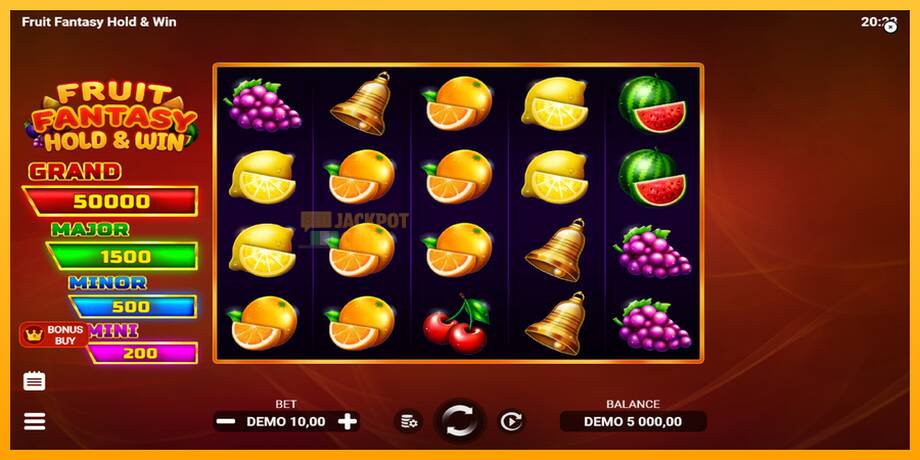 Fruit Fantasy Hold & Win машина за игри за пари, слика 2