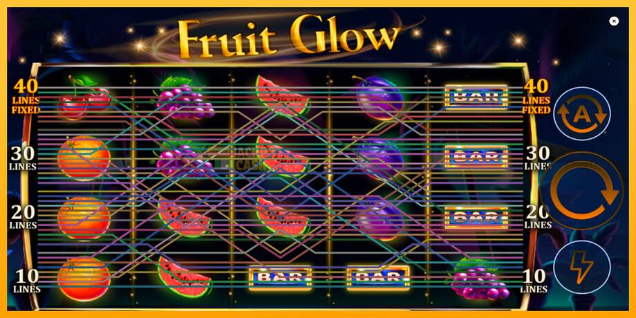 Fruit Glow машина за игри за пари, слика 2