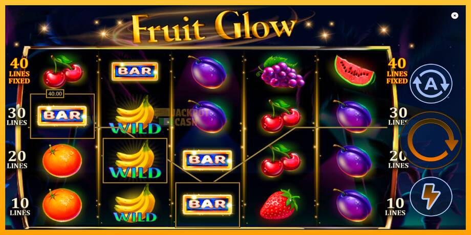 Fruit Glow машина за игри за пари, слика 3