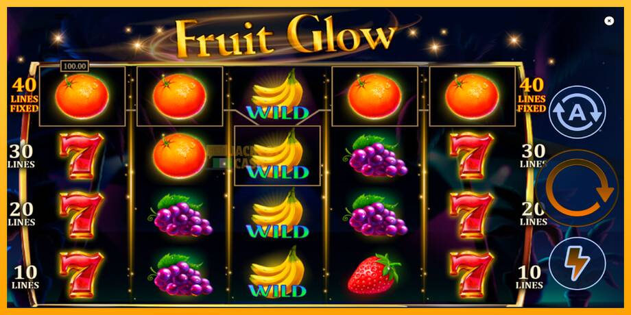 Fruit Glow машина за игри за пари, слика 4