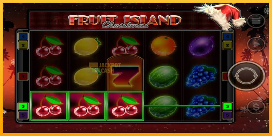 Fruit Island Christmas машина за игри за пари, слика 2