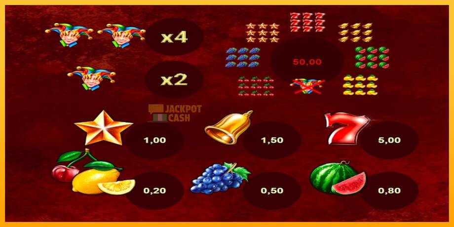 Fruit Joker 5 машина за игри за пари, слика 4