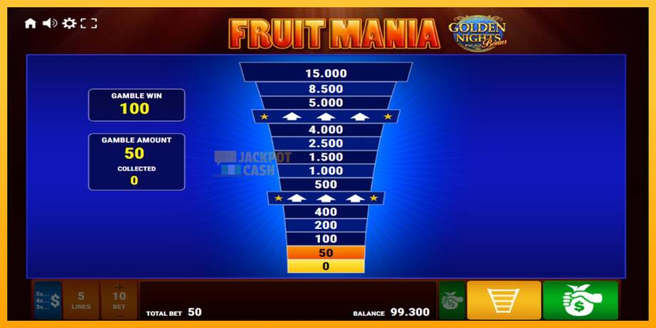 Fruit Mania Golden Nights машина за игри за пари, слика 3