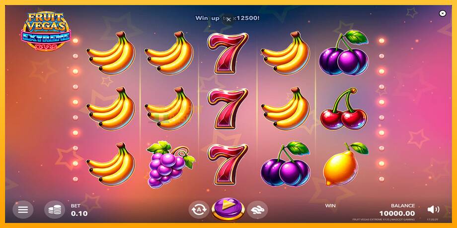 Fruit Vegas Extreme x125 машина за игри за пари, слика 1