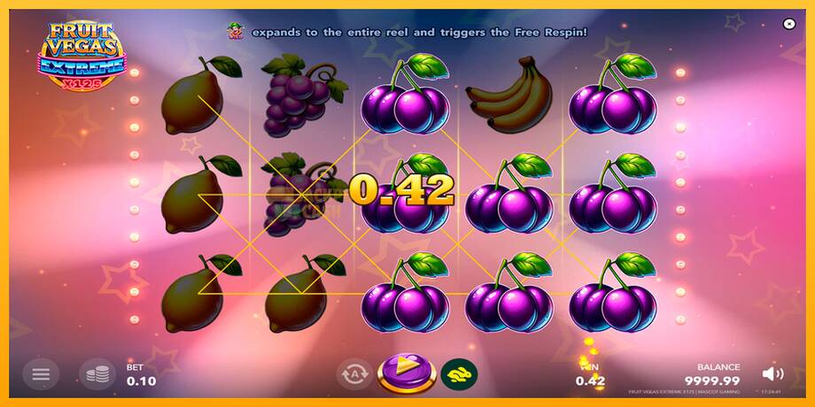 Fruit Vegas Extreme x125 машина за игри за пари, слика 4