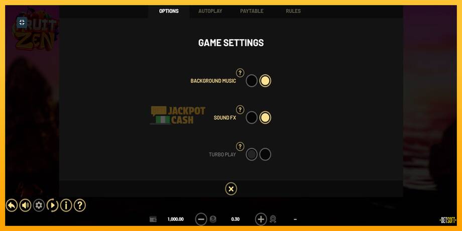 Fruit Zen машина за игри за пари, слика 5