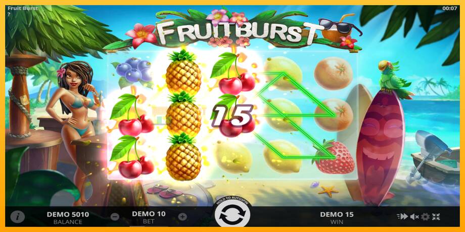 Fruitburst машина за игри за пари, слика 2