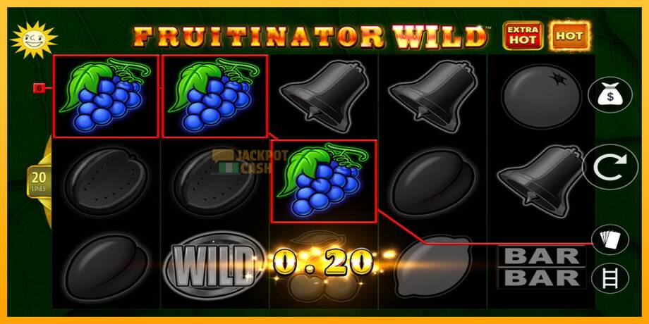 Fruitinator Wild машина за игри за пари, слика 3