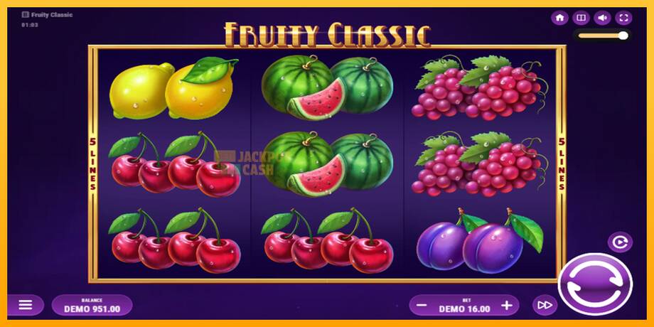 Fruity Classic машина за игри за пари, слика 1