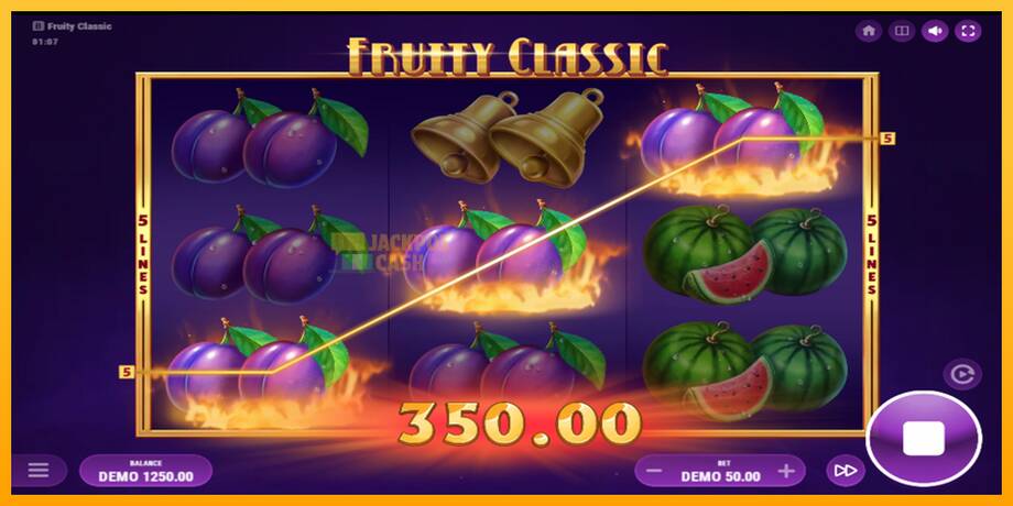 Fruity Classic машина за игри за пари, слика 2