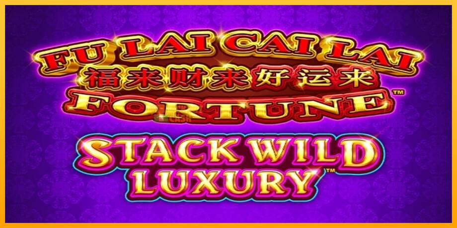 Fu Lai Cai Lai Stack Wild Luxury машина за игри за пари, слика 1